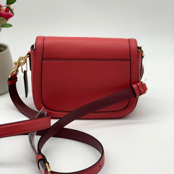 Coach Saddle Bag With Horse And Carriage - Picture 6 of 9